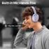 Monster Persona 3rd ANC Active Noise Cancelling Headphones, Over Ear Wireless Headphone Bluetooth with Mic, 70 Hours Playtime Bluetooth Headphones, Foldable Comfort Lightweight Headphone for Travel - Purple